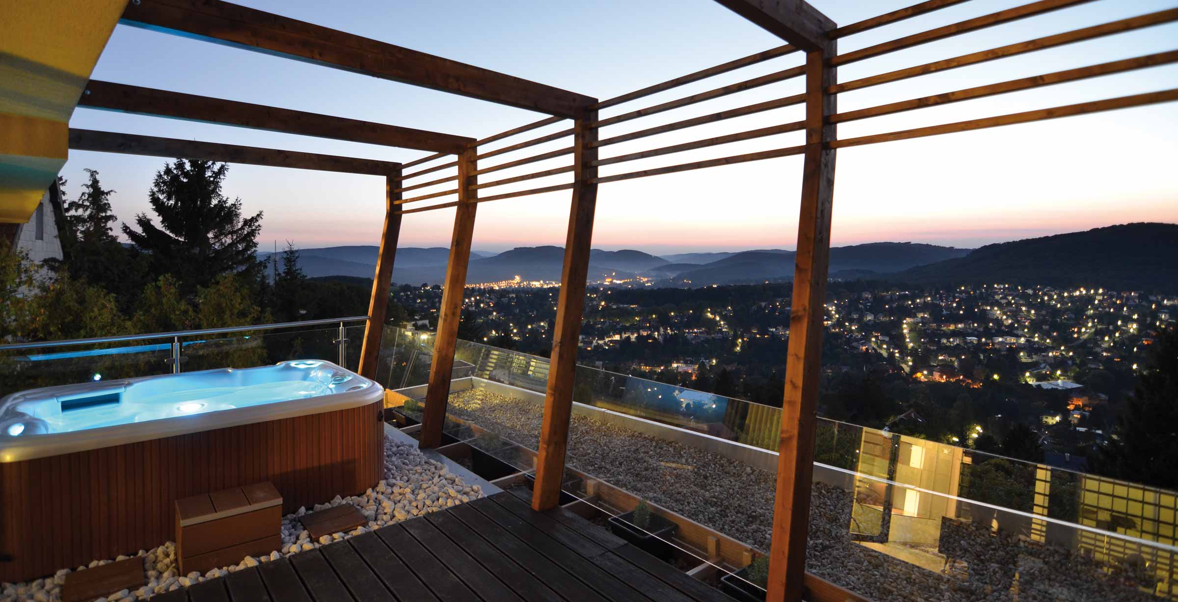 outdoor balcony overlooking Vienna outdoor balcony overlooking Vienna